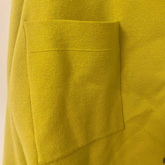 Sioni Size XL Mustard Rayon Blend Button-Up Cardigan Sweater Super Soft in EUC - Picture 3 of 10